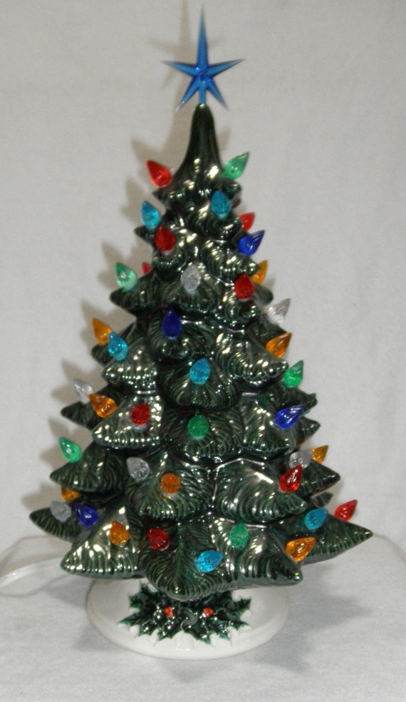 13 Christmas Tree Handmade Ceramic By Artsonfireplano On Etsy