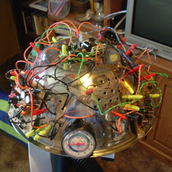 Ghostbusters Keymasterstyle costume headgear.