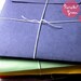 Green paper ephemera pack - paper ephemera, paper scraps