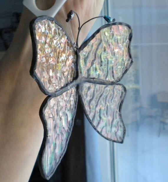 Butterfly Suncatcher Sparkling Stained Glass