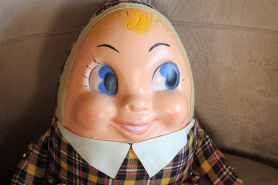 Vintage Knickerbocker Humpty Dumpty stuffed toy