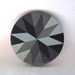 Hand-Painted Black Star Wooden Purse Mirror