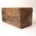 Hold for Jess---Vintage Libby's Food Crate- Wooden Industrial Chic Storage Box
