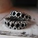 Heavy Silver Bone Ring