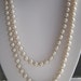 Vintage Pearl Double Strand Necklace
