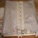 Rare Authentic Vintage Pink Rubber Girdle With Front busk and Suspenders