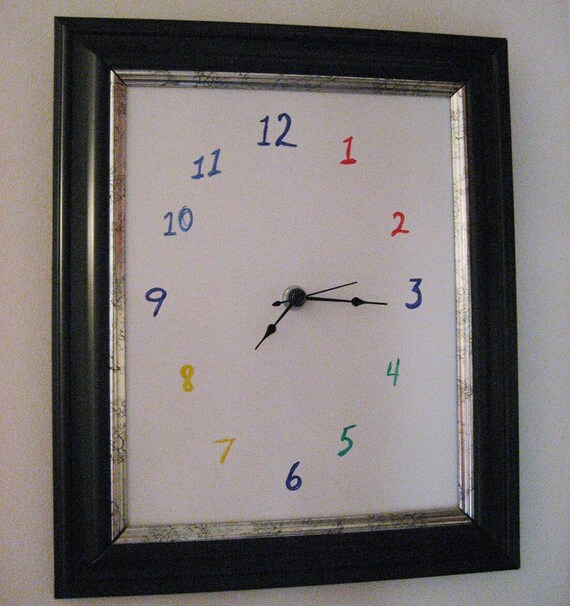 Dry Erase Wall Clock