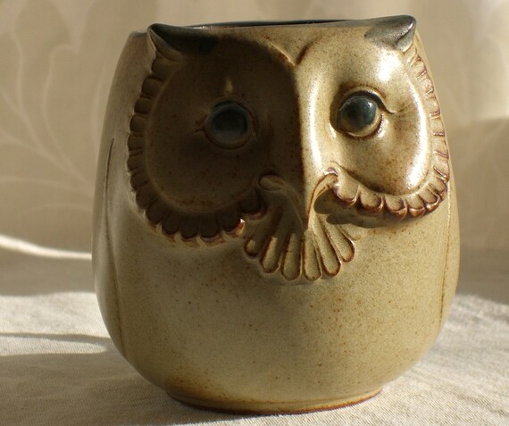 VERY CUTE VINTAGE OWL COFFEE MUG by AtomicAlley on Etsy