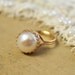 Audreys crowen - stunning elegant 14K GF ring with real pearl