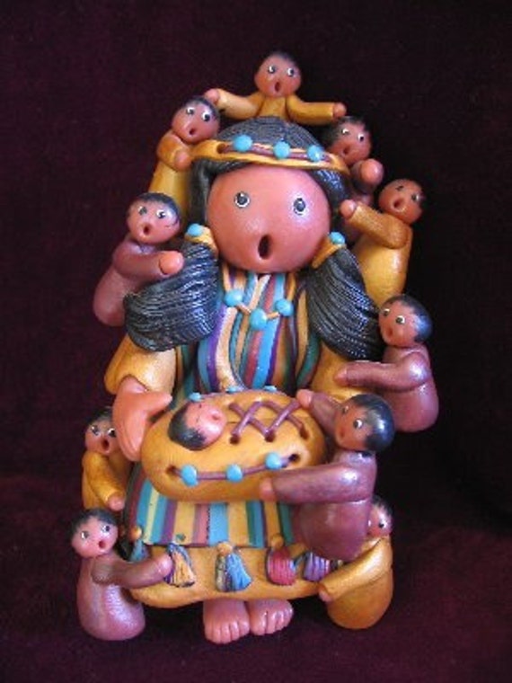 hopi storyteller dolls