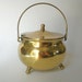 Vintage Brass Pot Fire Starter