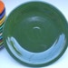 Vintage Fiestaware Bread Butter Plate Forest Green