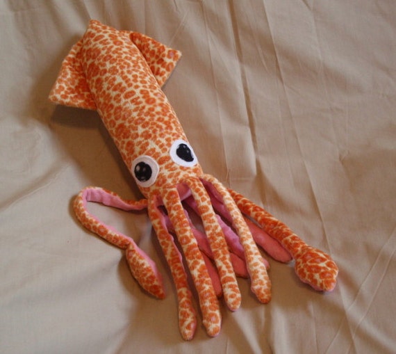 squid stuffed animal