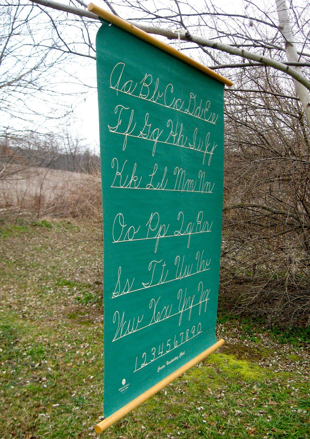 Classroom Manuscript Hanging Chart