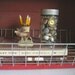 Vintage Wire Basket industrial storage