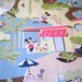 Retro Disney ...Kitchen towel..............Summertime Mickey & Friends......