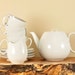 Raymond Loewy Teapot, Teacups, Saucers, Creamer, Rosenthal Continental Tea Set
