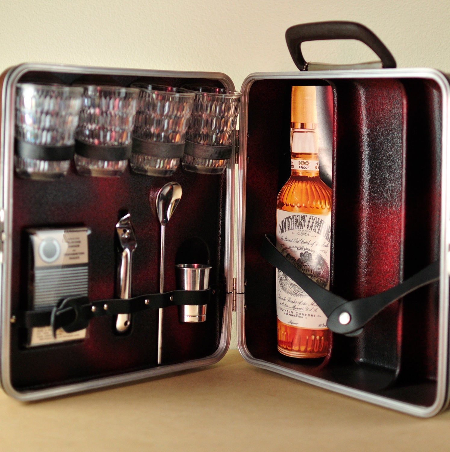 mini travel bar set