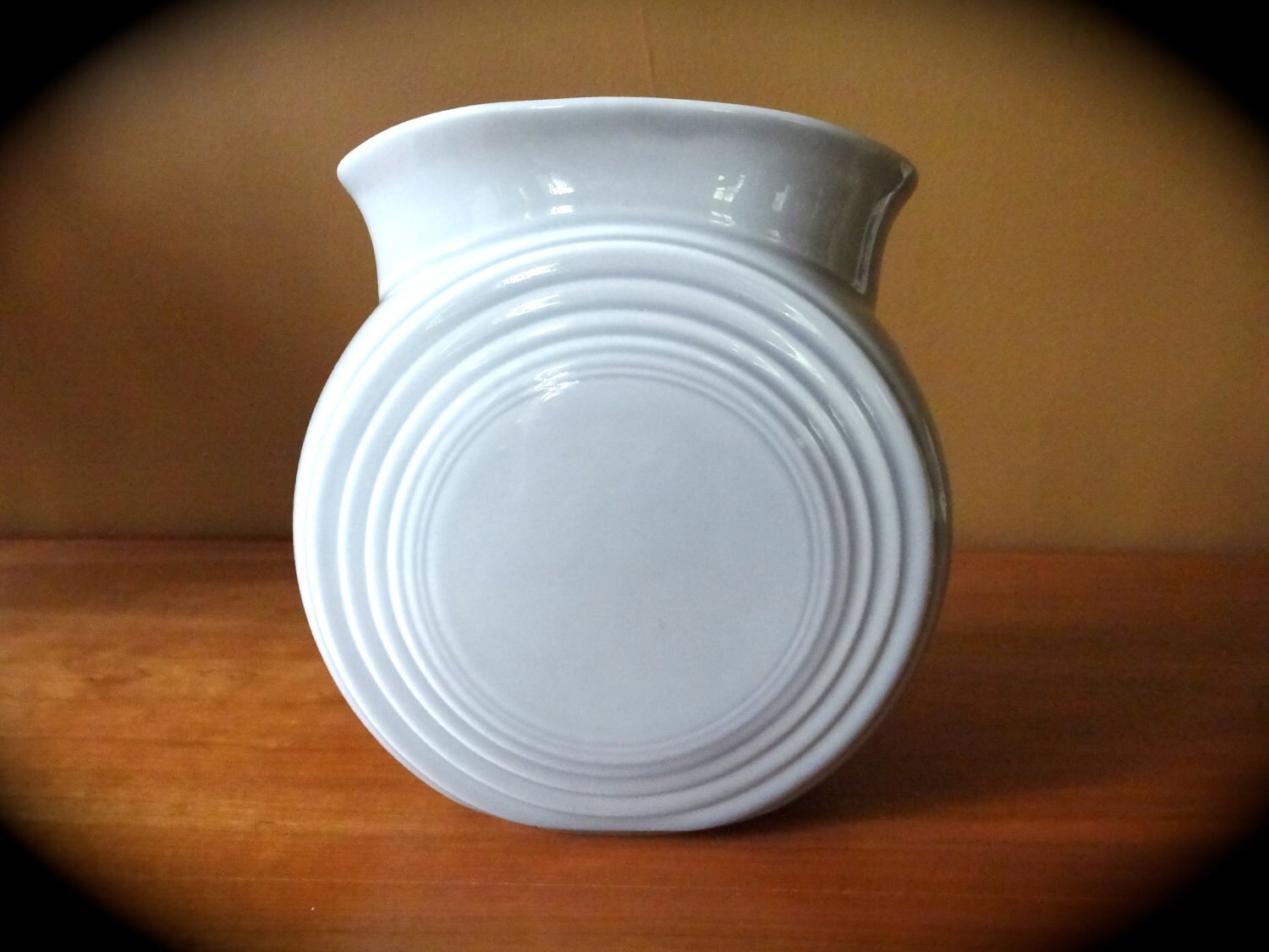 Registry for Josh & Shea // Grey Fiesta Ware Vase Millennium