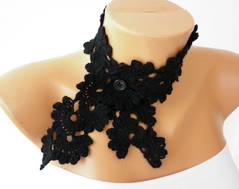 anne's queen how to lace crochet Scarf Brown Scarf Queen Crochet Coffee Anne's Lace Dark