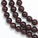 Garnet Beads - 5.5mm Round - 15 Beads