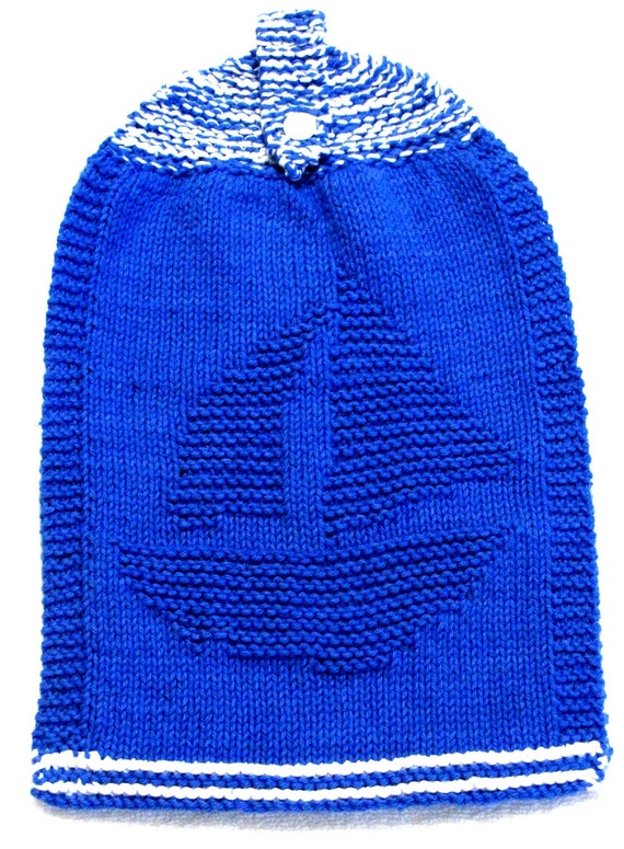 Items similar to Knitting Hanging Hand Towel Pattern - Let ...