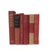 Red Rose Vintage Decorative Books for Interior Design Wedding Decor Table Decoration Photography P
