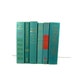 Turquoise Green Aqua Decorative Books for Wedding Decor , Photo Prop , Vintage Photography Prop