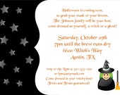 Starry Witch Halloween Invitation Il_170x135