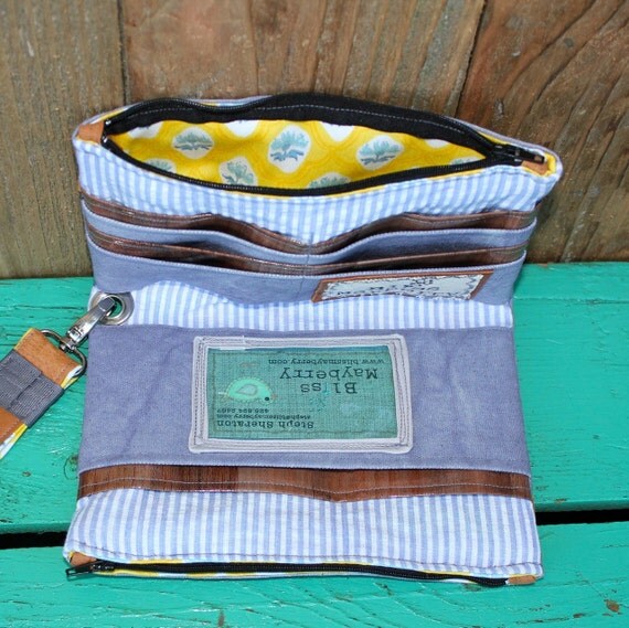 SMALL CANVAS CLUTCH GATSBYS GIRL