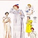 Butterick 6315 Bust 30 Misses Nightgown or Shortie Hospital Gown c 1952