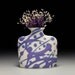 Small porcelain slab flower vase