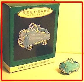 Hallmark Tree MINI Ornament - Champion PEDAL CAR - 1050