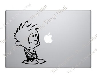 Calvin from Calvin and Hobbes Computer Sticker Decal for Computer Wall Car and More