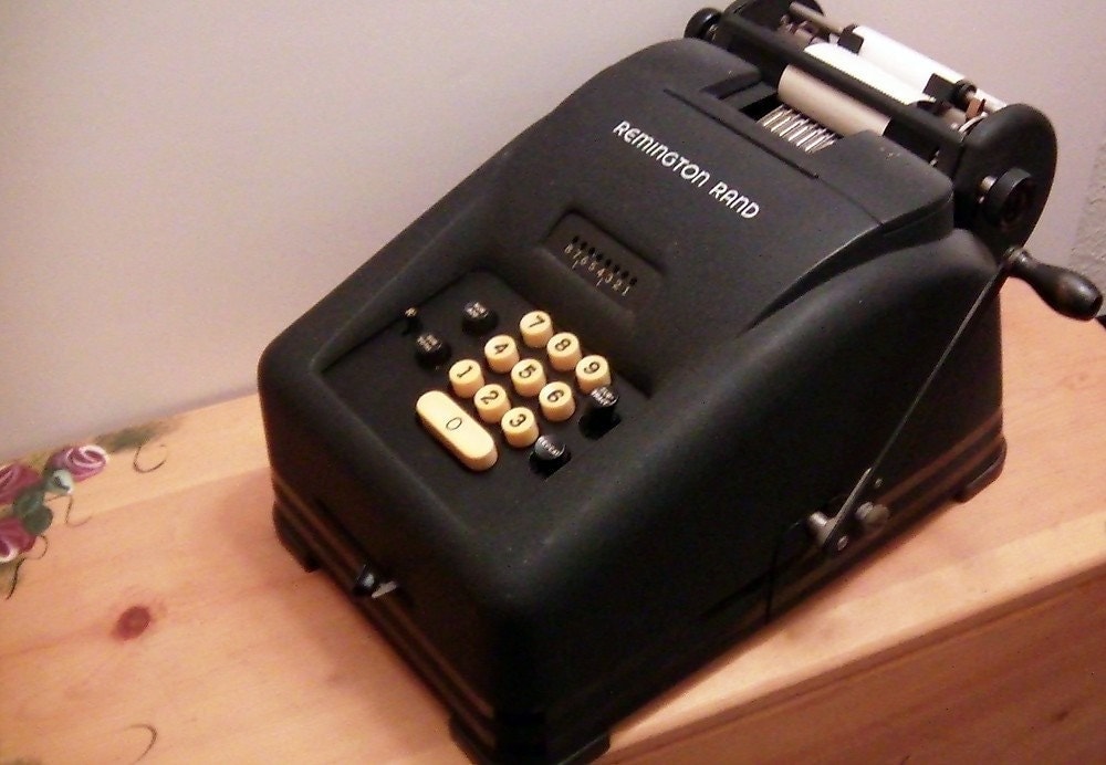 Remington Rand Adding-Bookkeeping-Calculating Machine