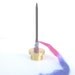 The Support Spindle by Royale Hare for hand spinning yarn brass and ball bearings