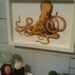 Octopus Painting - Framed- Dollhouse Size