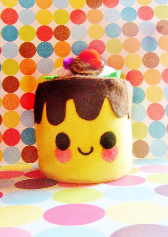 plush christmas pudding