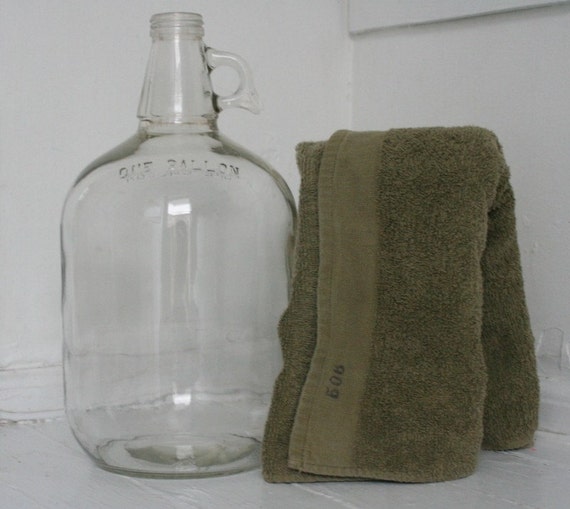 Gallon Glass Jug with Cork