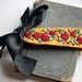 Hand Embroidered Gold Felt Headband