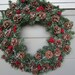 Winter Wreath, Pine Cone Wreath, Christmas Wreath, Rustic Winter Wreath, Rustic Christmas Wreath