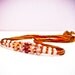 Rust bead woven necklace. Seed beads Beaded jewelry Autumn fashion jewelry tbteam