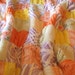 On Sale, Sweet vintage chenille patchwork quilt, throw or baby, cute lollipop flowers