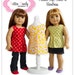 PDF Sewing Pattern for 18" American Girl Doll Clothes - Pleated Sundress, Tunic or Top ePattern