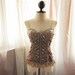 Cocoa Chocolate Temptress Burlesque Velvet Angel Old World Charm Lace Marie Antoinette Inspired Boudoir Whimsical Sexy Dress y Corset