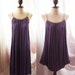 Royal Grecian Gold Braided Rope Egyptian Goddess Gladiator Ruched Hem Purple Romantic Two Way Dress Plummy Mauve Havisham Frolic Long Dress