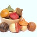 Wood Toy- Autumn Acorns- Seasonal Education Fun-