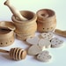 Natural Wood Toy- The ORIGINAL Baker's Dozen- Pretend Play Kitchen Set-