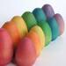 Waldorf-Wooden -- RAINBOW DOZEN - Montessori- Inspired Toy- Nature Table- Pretend Play Kitchen