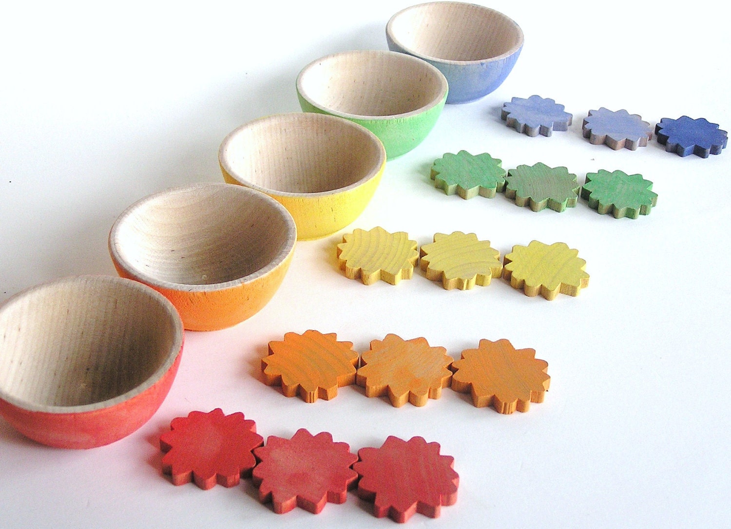wooden sun stacker
